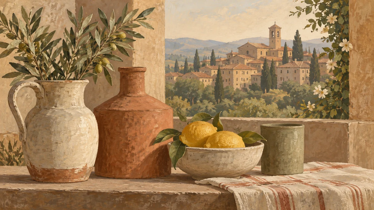 Painted illustration for Easy Italian Pronunciation Guide: How to Sound Italian for Beginners