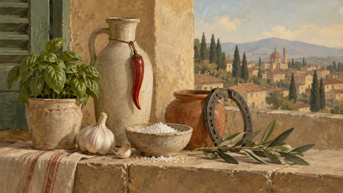 Painted illustration for Strange Italian Superstitions You Probably Don’t Know About