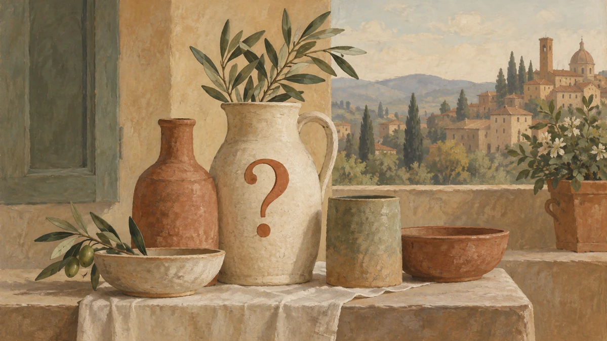 Painted illustration for How to Ask Questions in Italian