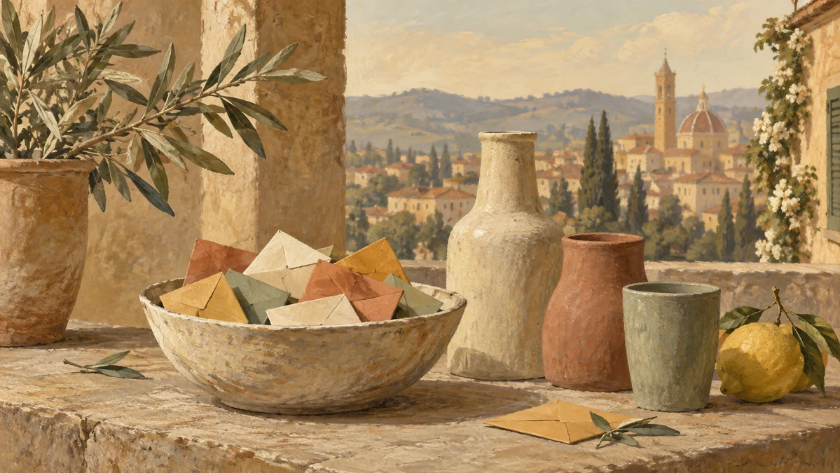 Painted illustration for Italian Text Slang: The Ultimate Guide to Text Messaging in Italian