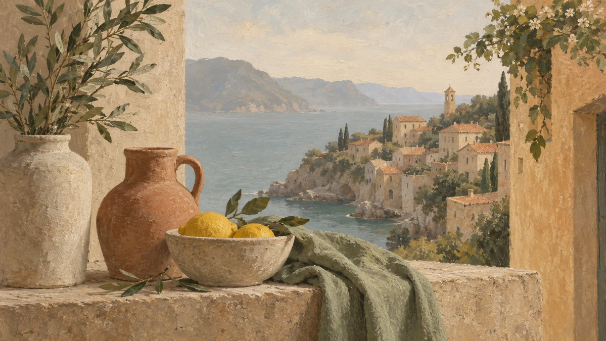 Painted illustration for Hidden Spots in Italy to Visit Before the Tourists Discover Them
