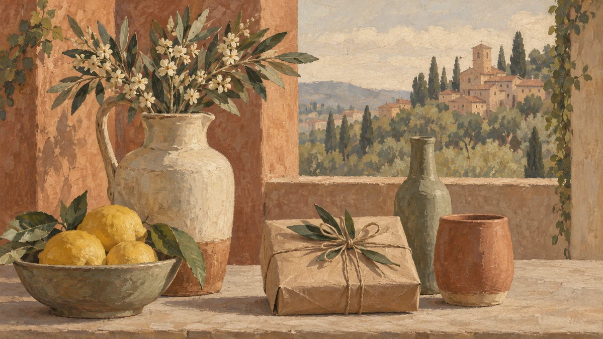 Painted illustration for Different Ways to Say “Thank You” in Italian