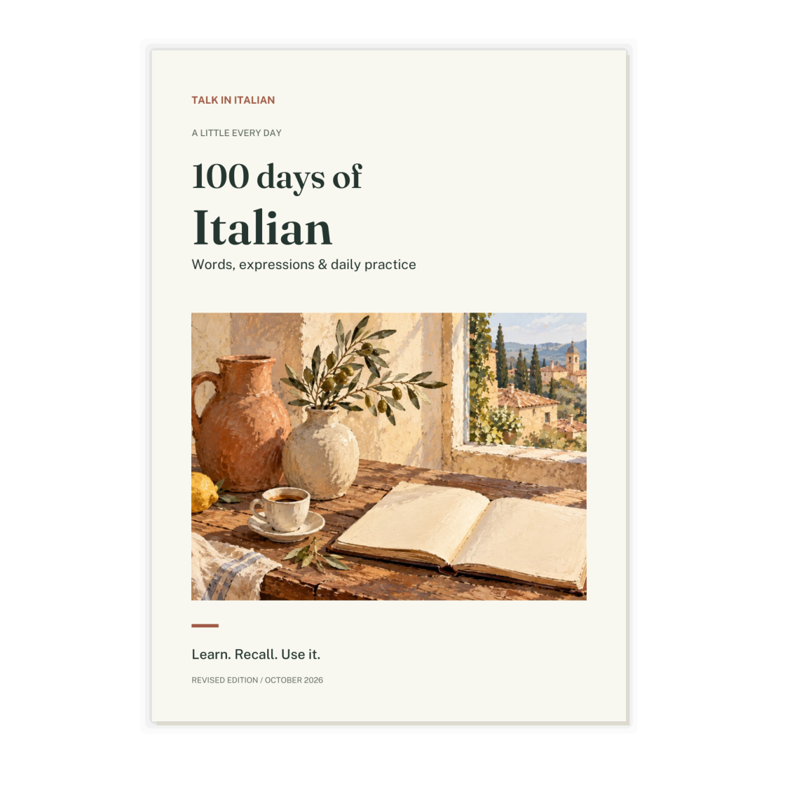 Your free 100-Day Italian Learning Package
